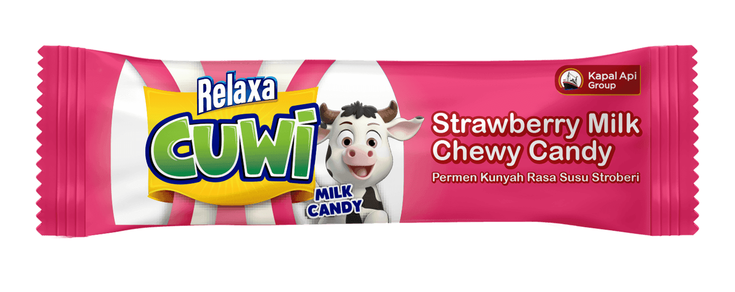 Milk Candy Strawberry Long Packaging